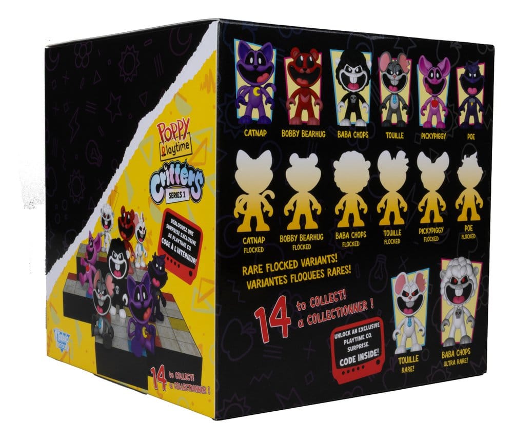 Poppy Playtime Minifiguras Critter Serie 1 Blind Box 6 cm (12)