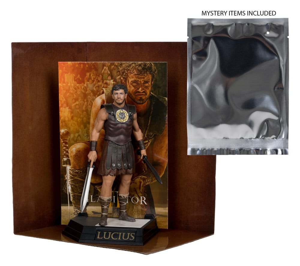 Gladiator II Figura Movie Maniacs Lucius 16 cm