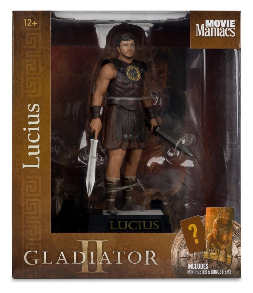 Gladiator II Figura Movie Maniacs Lucius 16 cm