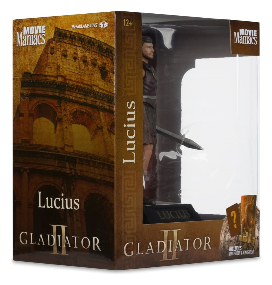 Gladiator II Figura Movie Maniacs Lucius 16 cm