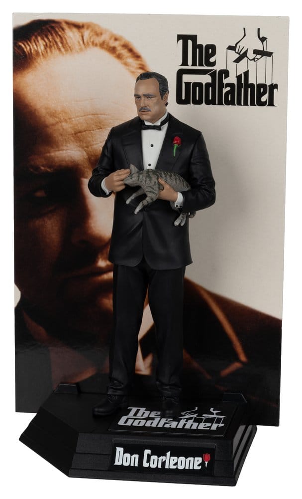 El Padrino Movie Maniacs Paramount Figura Don Corleone 17 cm