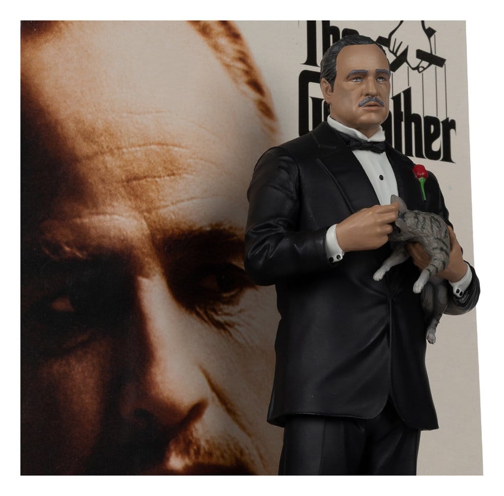 El Padrino Movie Maniacs Paramount Figura Don Corleone 17 cm
