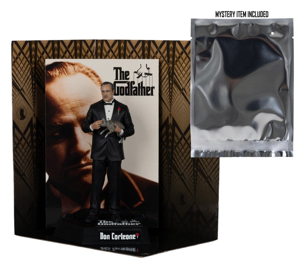 El Padrino Movie Maniacs Paramount Figura Don Corleone 17 cm