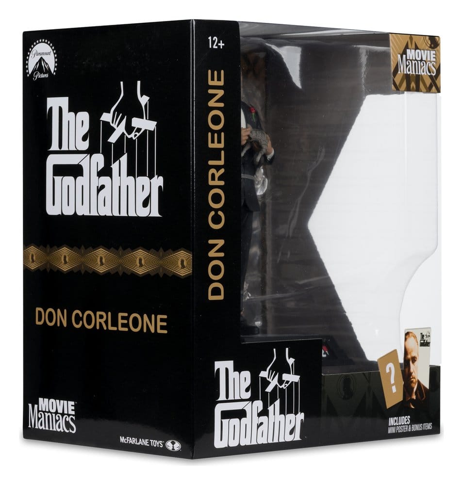 El Padrino Movie Maniacs Paramount Figura Don Corleone 17 cm