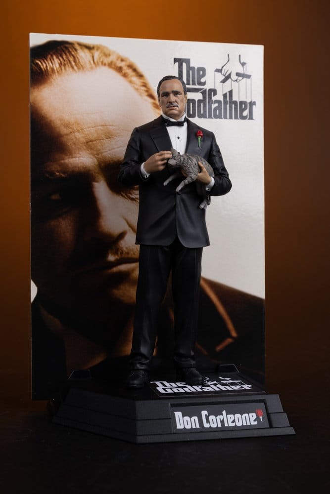 El Padrino Movie Maniacs Paramount Figura Don Corleone 17 cm