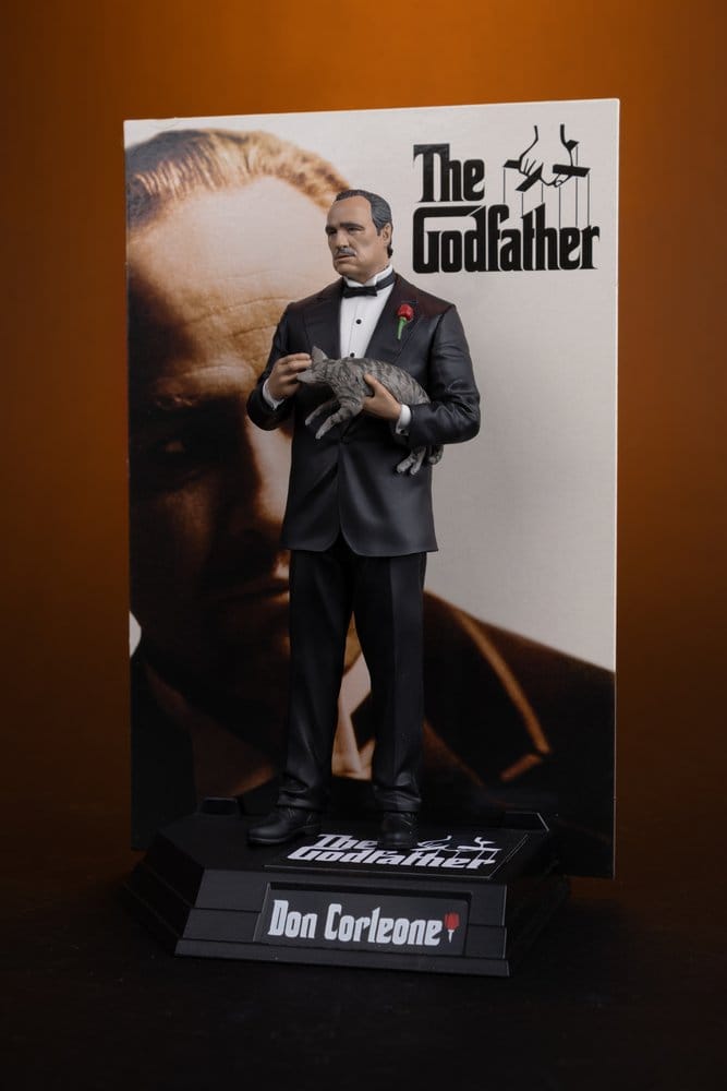 El Padrino Movie Maniacs Paramount Figura Don Corleone 17 cm