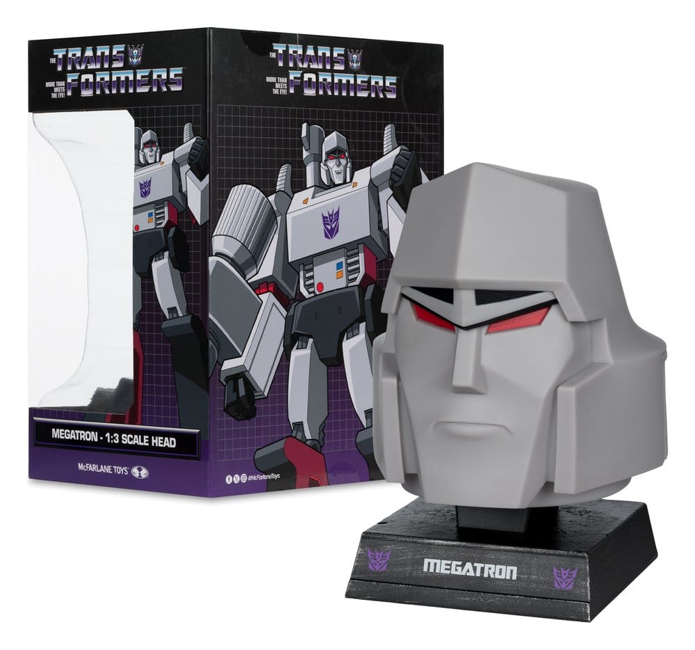 Transformers Mini Réplica Cabeza 1/3 Megatron 18 cm