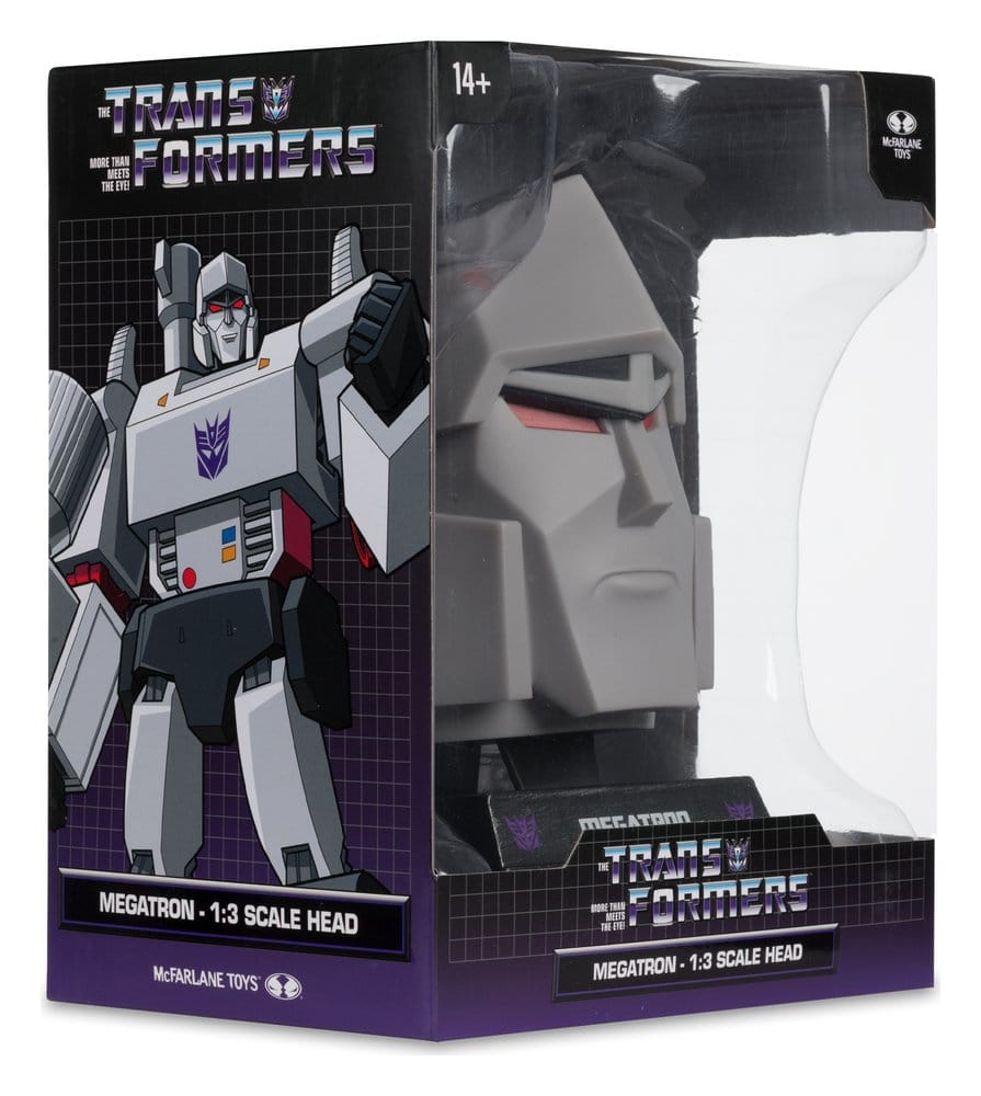 Transformers Mini Réplica Cabeza 1/3 Megatron 18 cm