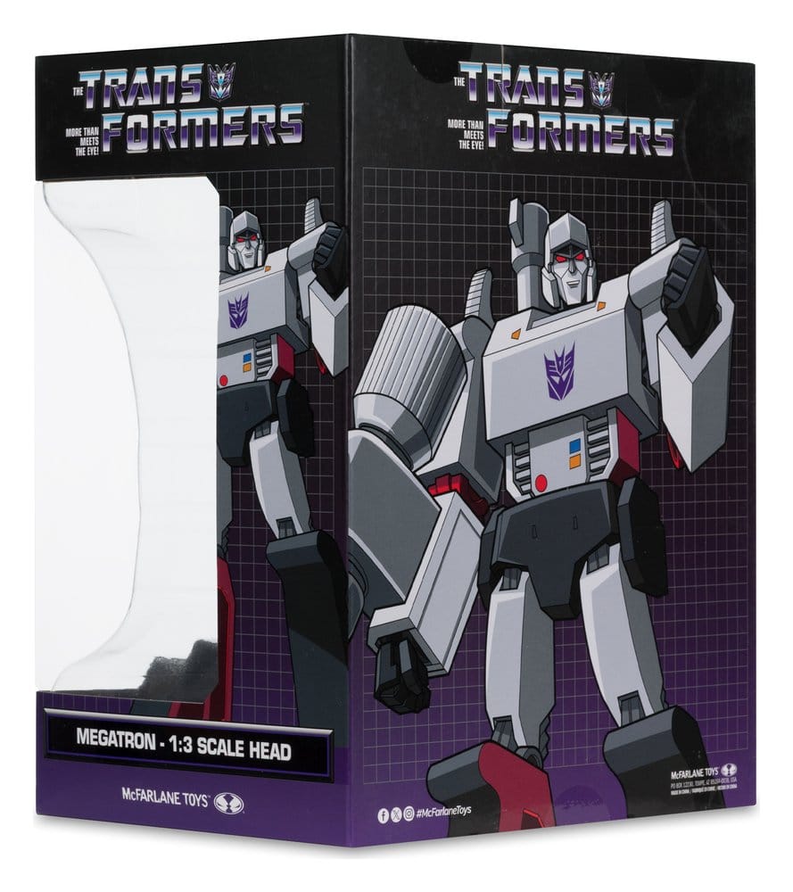Transformers Mini Réplica Cabeza 1/3 Megatron 18 cm