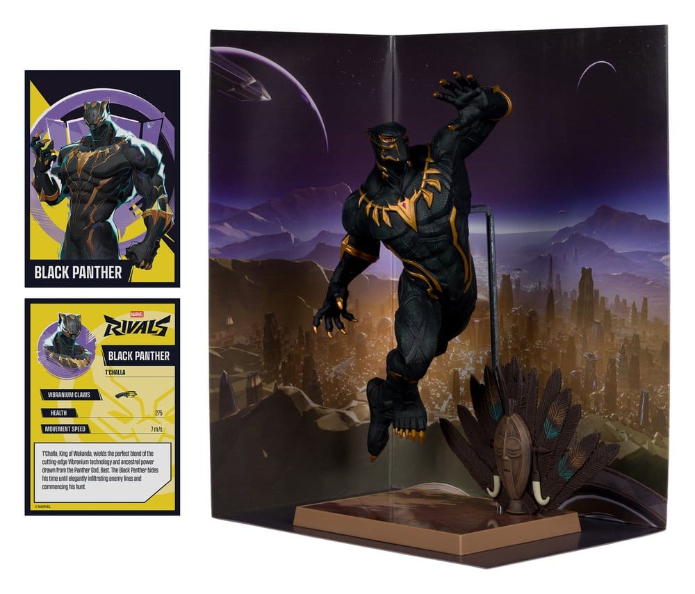 Marvel Rivals Collection 1/6 Figura Black Panther 27 cm