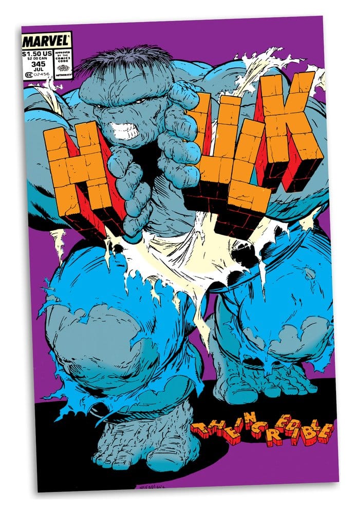 Marvel Estatua PVC 1/6 Hulk (The Incredible Hulk #345) (Gold Label)