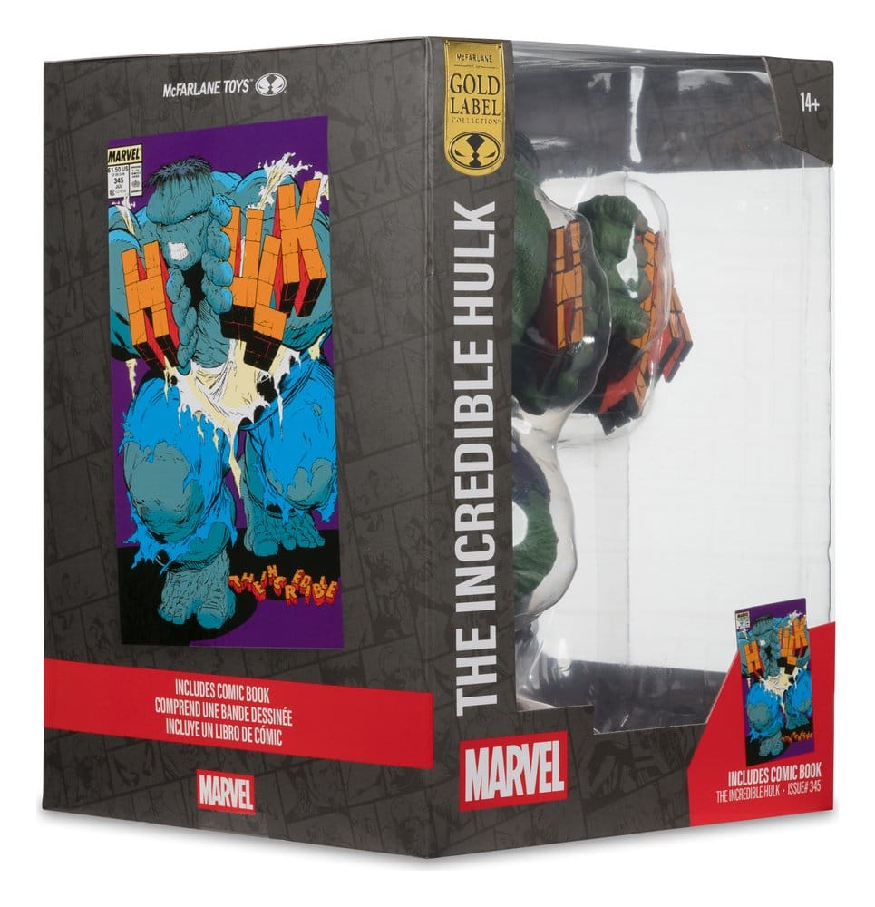 Marvel Estatua PVC 1/6 Hulk (The Incredible Hulk #345) (Gold Label)
