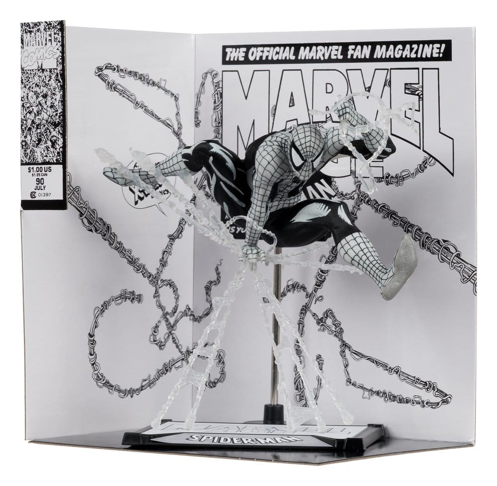Marvel Estatua PVC 1/10 Spider-Man (Marvel Age #90) (Line Art) 18 cm