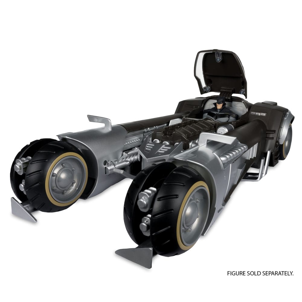 DC Multiverse Vehículo White Knight Batmobile (Gold Label) 18 cm