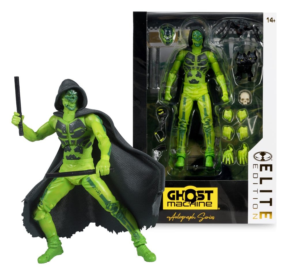 Ghost Machine McFarlane Elite Edition Figura Deluxe Geiger 18 cm