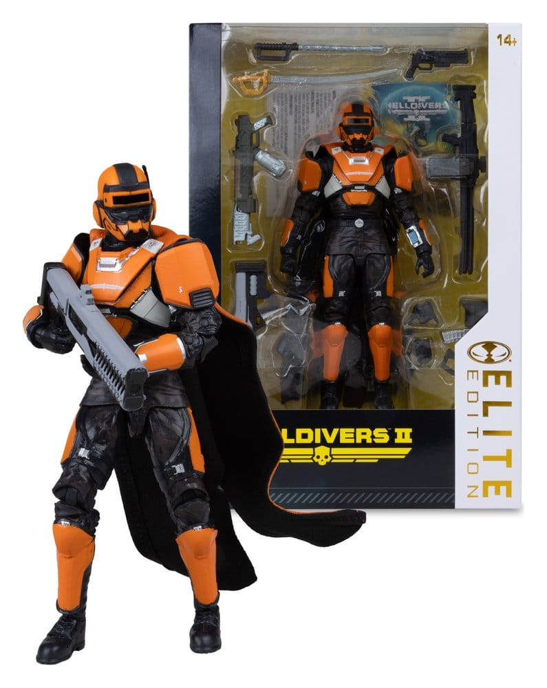 Helldivers 2 McFarlane Elite Edition Figura de Acción CE-25 Trench Engineer (Deluxe) 18 cm