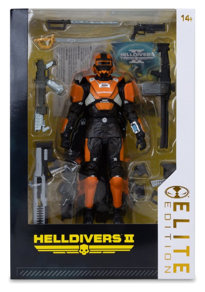 Helldivers 2 McFarlane Elite Edition Figura de Acción CE-25 Trench Engineer (Deluxe) 18 cm