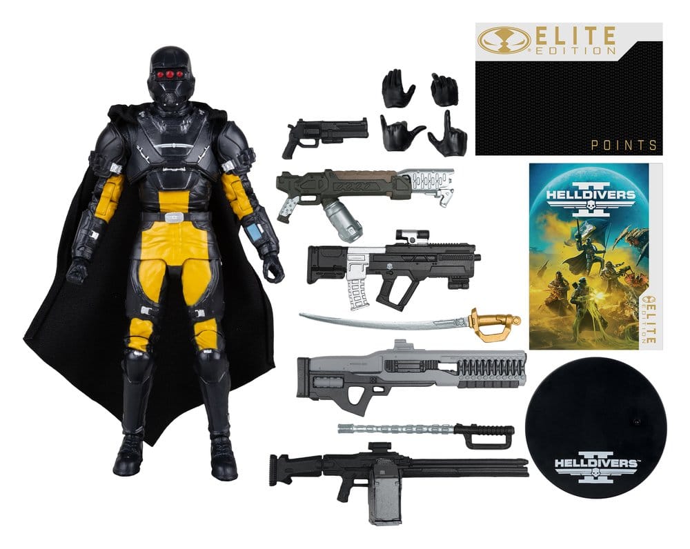 Helldivers 2 Elite Edition Figura SA-04 Combat Technician 18 cm
