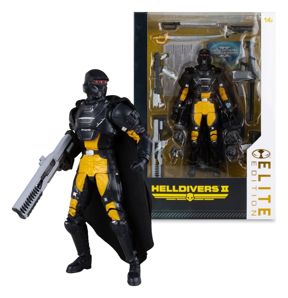 Helldivers 2 Elite Edition Figura SA-04 Combat Technician 18 cm