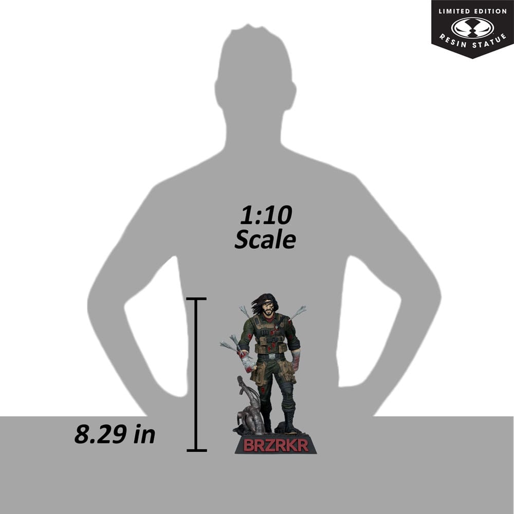BRZRKR 1/10 Estatua B Limited Edition 21 cm - Z POP Toys