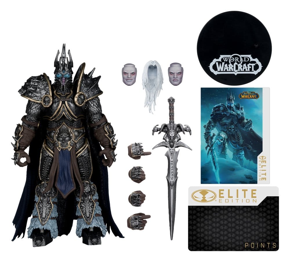 World of Warcraft McFarlane Elite Edition Figura de Acción Lich King #09 18 cm