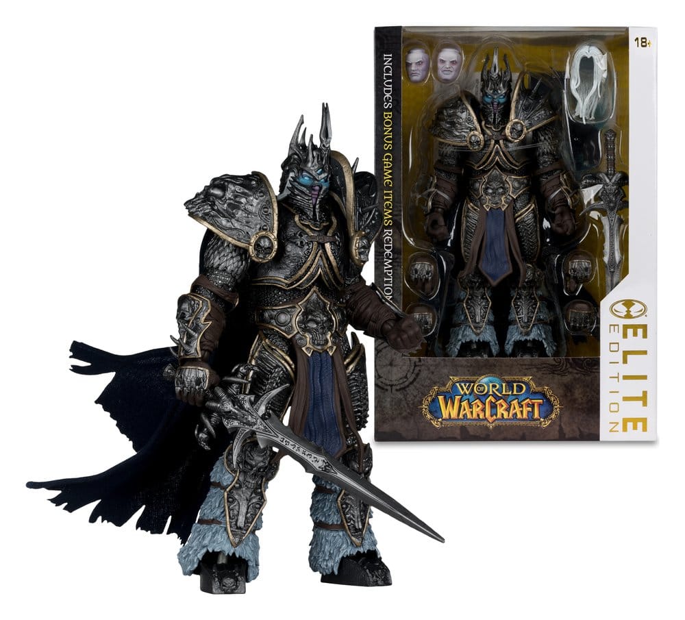 World of Warcraft McFarlane Elite Edition Figura de Acción Lich King #09 18 cm
