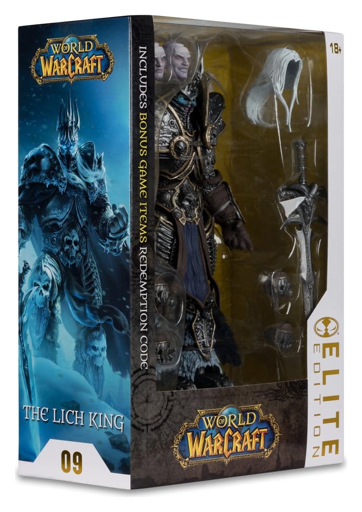 World of Warcraft McFarlane Elite Edition Figura de Acción Lich King #09 18 cm