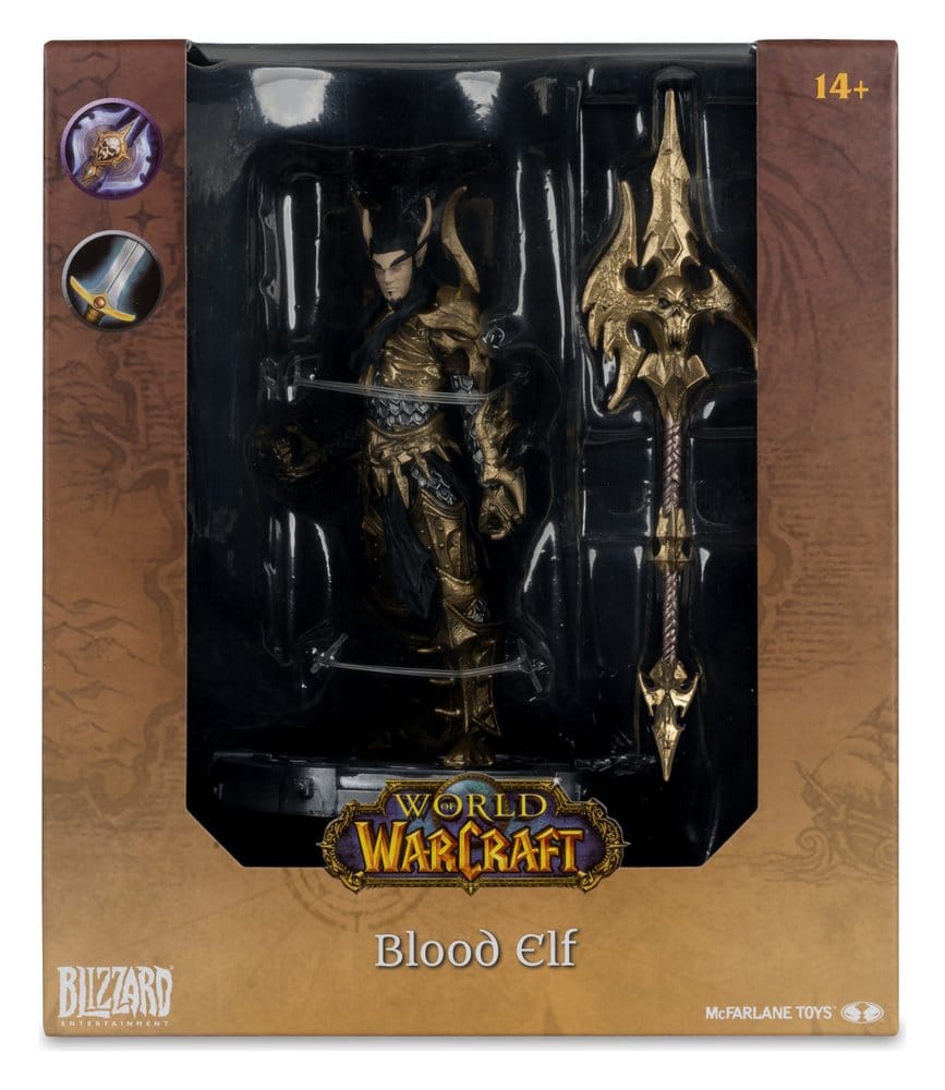World of Warcraft 1/12 Scale Figura Posed Blood Elf Limited Edition 16 cm