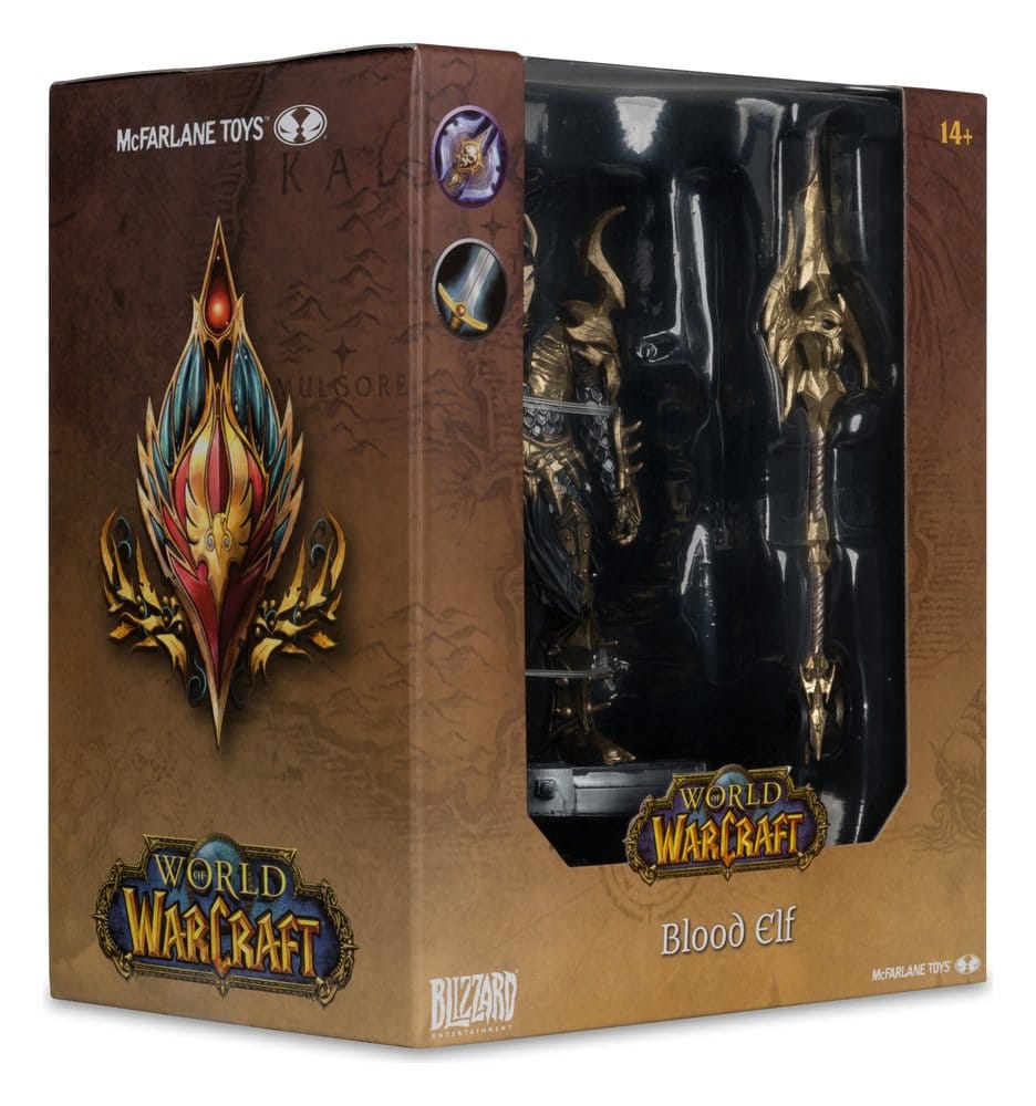 World of Warcraft 1/12 Scale Figura Posed Blood Elf Limited Edition 16 cm