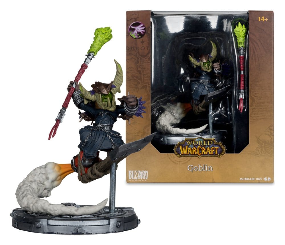 World of Warcraft 1/12 Scale Limited Edition Figura Goblin 19 cm