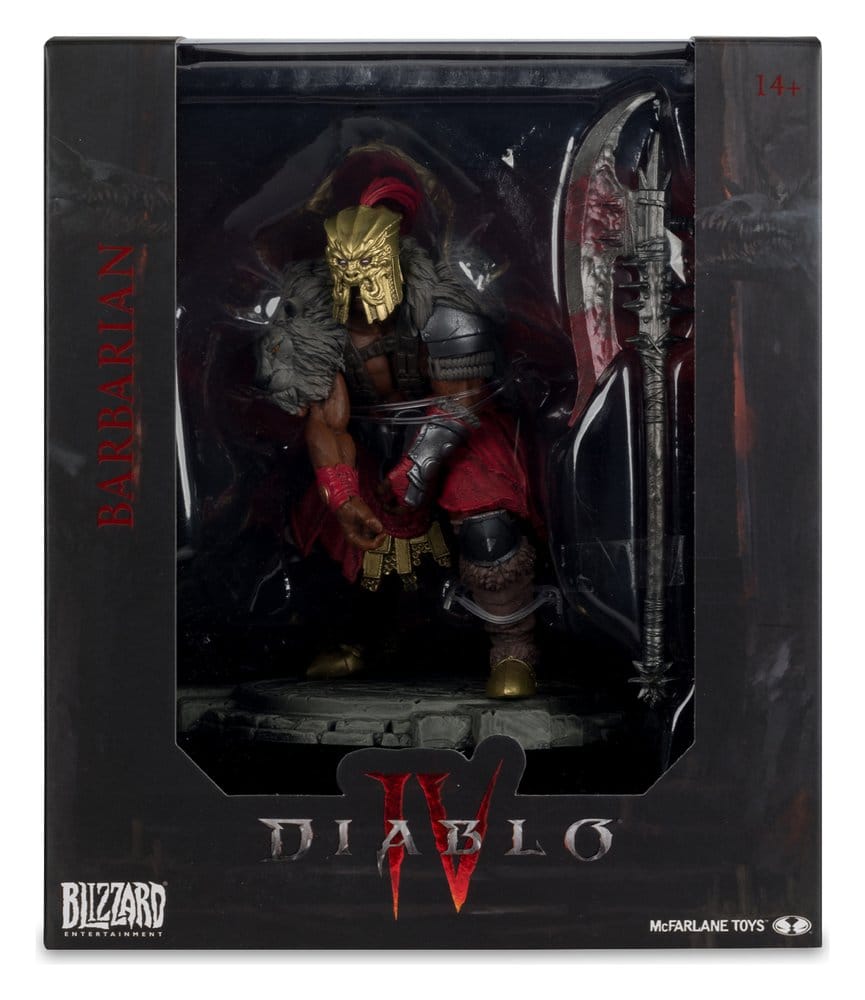 Diablo IV 1/12 Scale Limited Edition Figura Bárbaro 12 cm