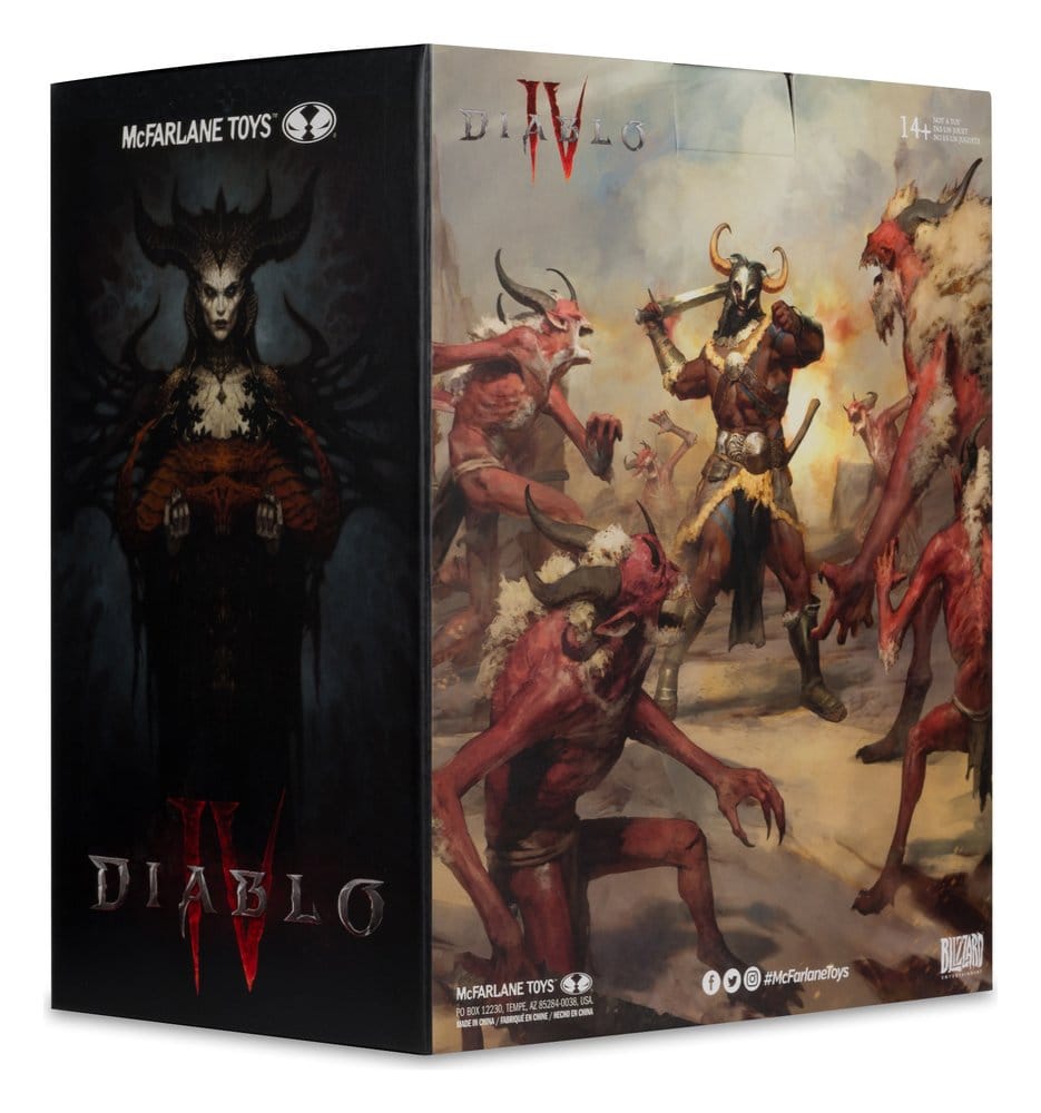 Diablo IV 1/12 Scale Limited Edition Figura Bárbaro 12 cm