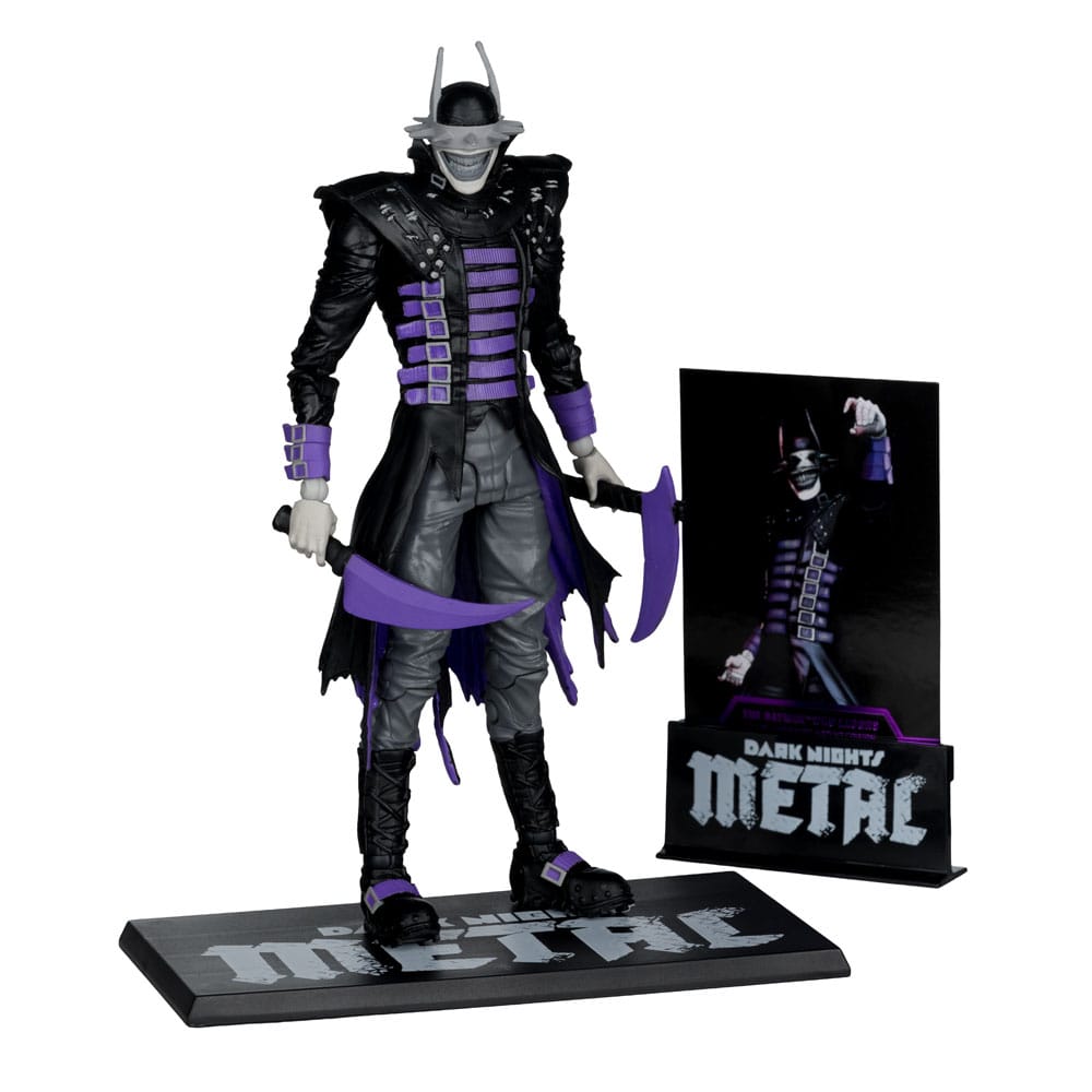 DC Multiverse Figura The Batman Who Laughs (B&W with accent) (Gold Label) 18 cm - Z POP Toys