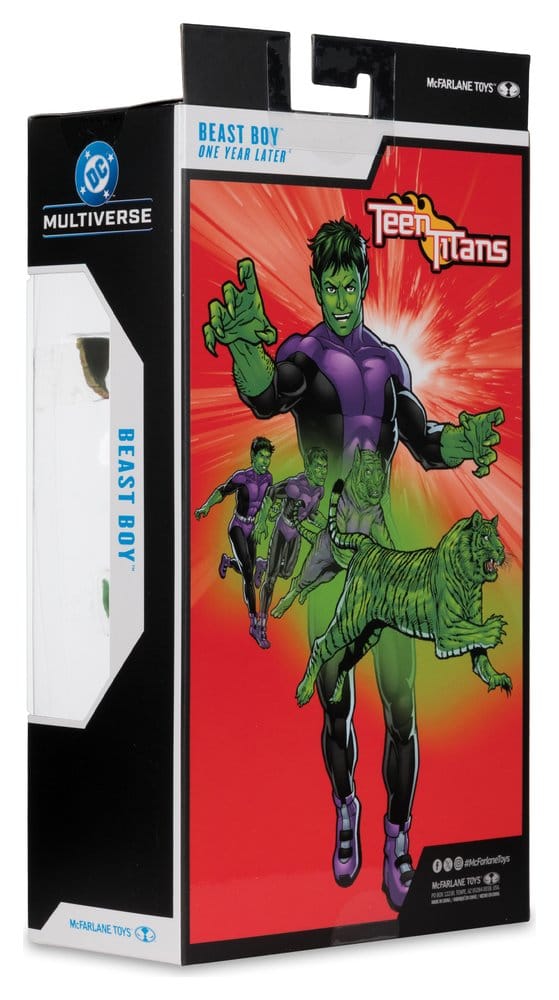 DC Multiverse Figura Beast Boy (One Year Later) (Gold Label) 18 cm
