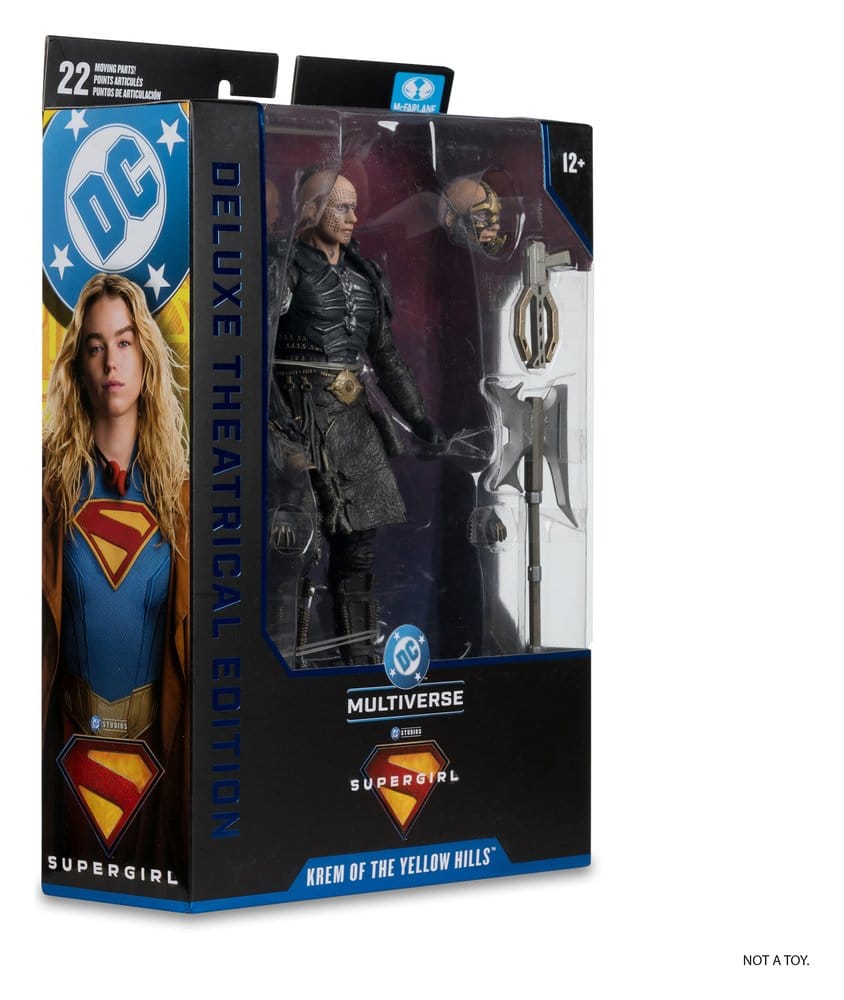 Supergirl (2026) DC Theatrical Deluxe Edition Figura Krem of the Yellow Hills 18 cm