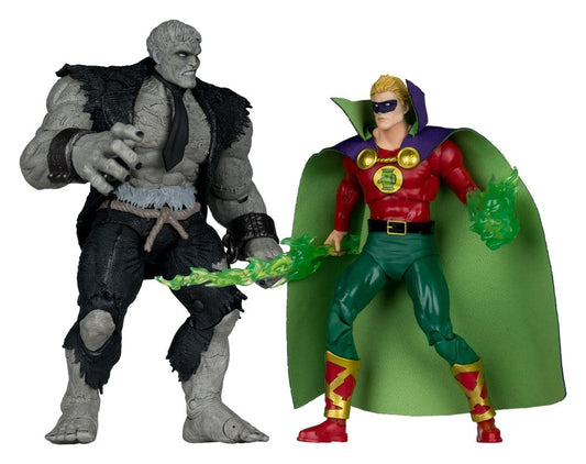 DC Multiverse Figuras de Acción Pack de 2 Solomon Grundy vs Green Lantern 18 cm