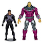 DC Multiverse Figura Megafig Pack de 2 Mongul vs Superman (Return of Superman) 25 cm