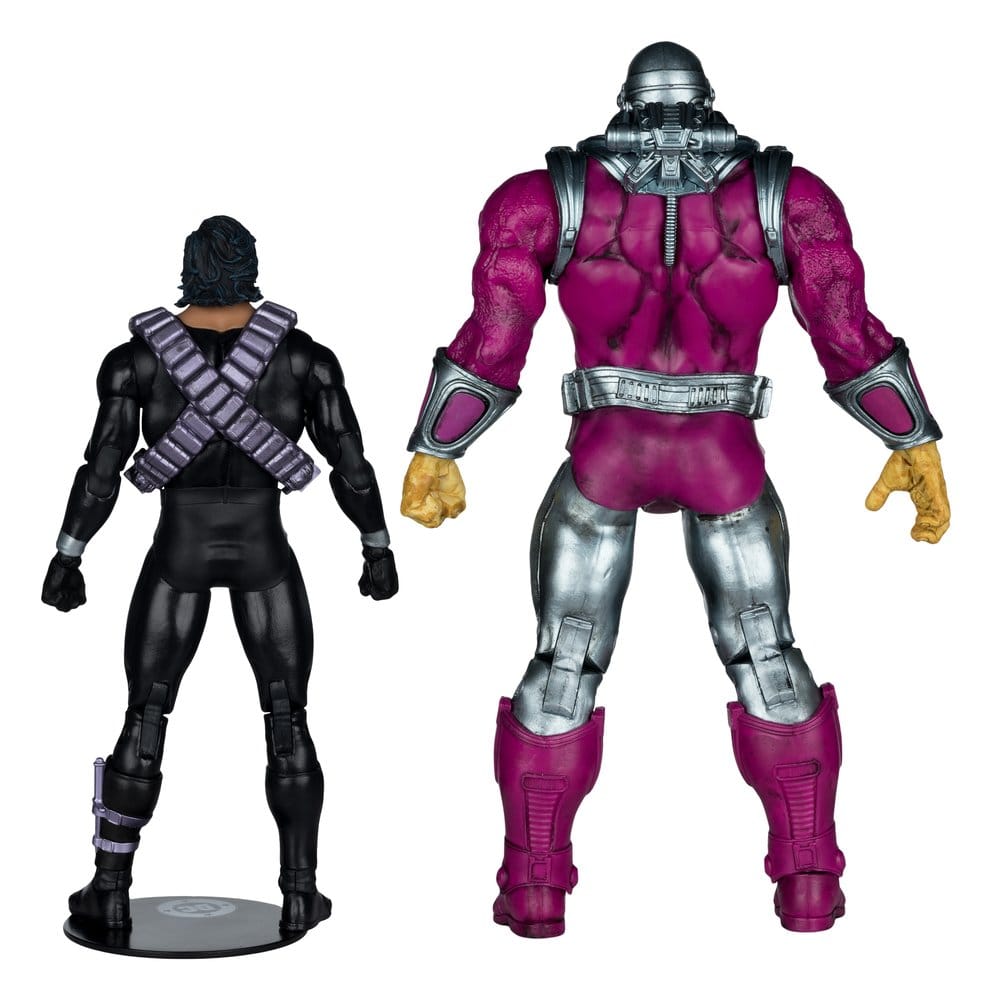 DC Multiverse Figura Megafig Pack de 2 Mongul vs Superman (Return of Superman) 25 cm