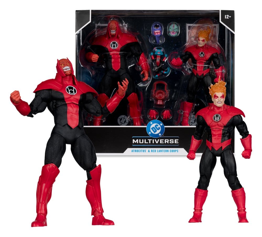 DC Multiverse pack de 2 Figuras Atrocitus and Red Lantern Corps (Green Lantern) 18 cm