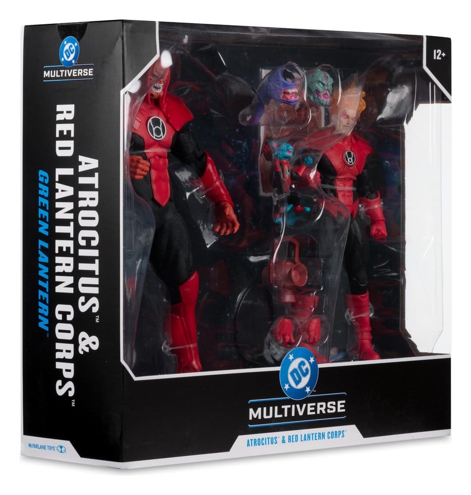 DC Multiverse pack de 2 Figuras Atrocitus and Red Lantern Corps (Green Lantern) 18 cm