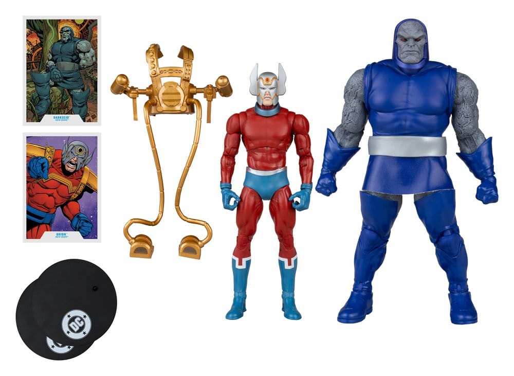DC Multiverse Figuras Pack de 2 Darkseid vs Orion (New Gods) 18 cm