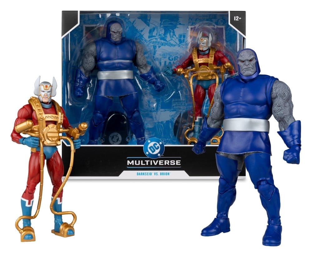 DC Multiverse Figuras Pack de 2 Darkseid vs Orion (New Gods) 18 cm