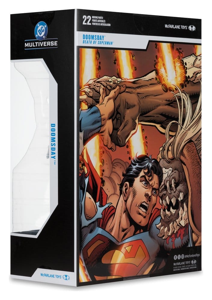 DC Multiverse Mega Figura Doomsday (Death of Superman) (Gold Label) 24 cm