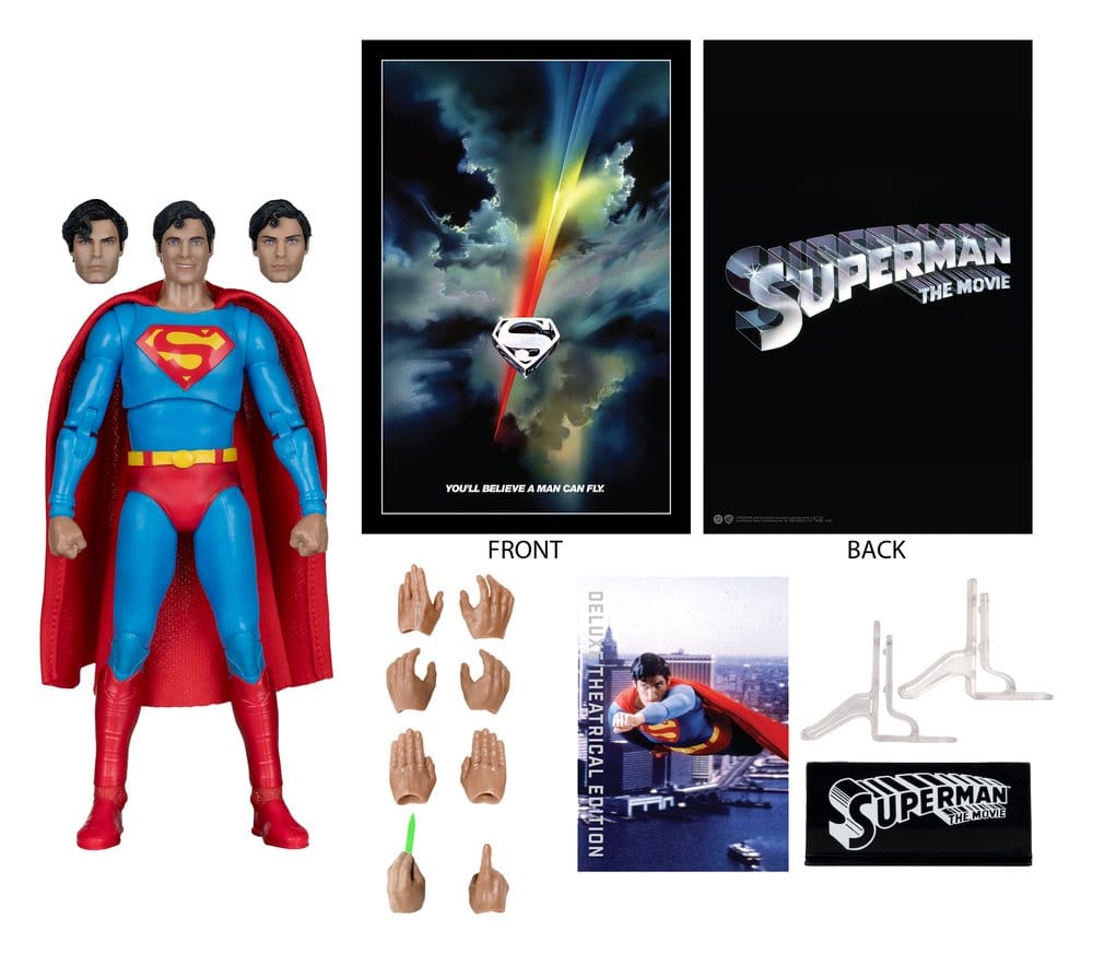 Superman (1978) DC Multiverse Deluxe Theatrical Edition Figura Superman 19 cm