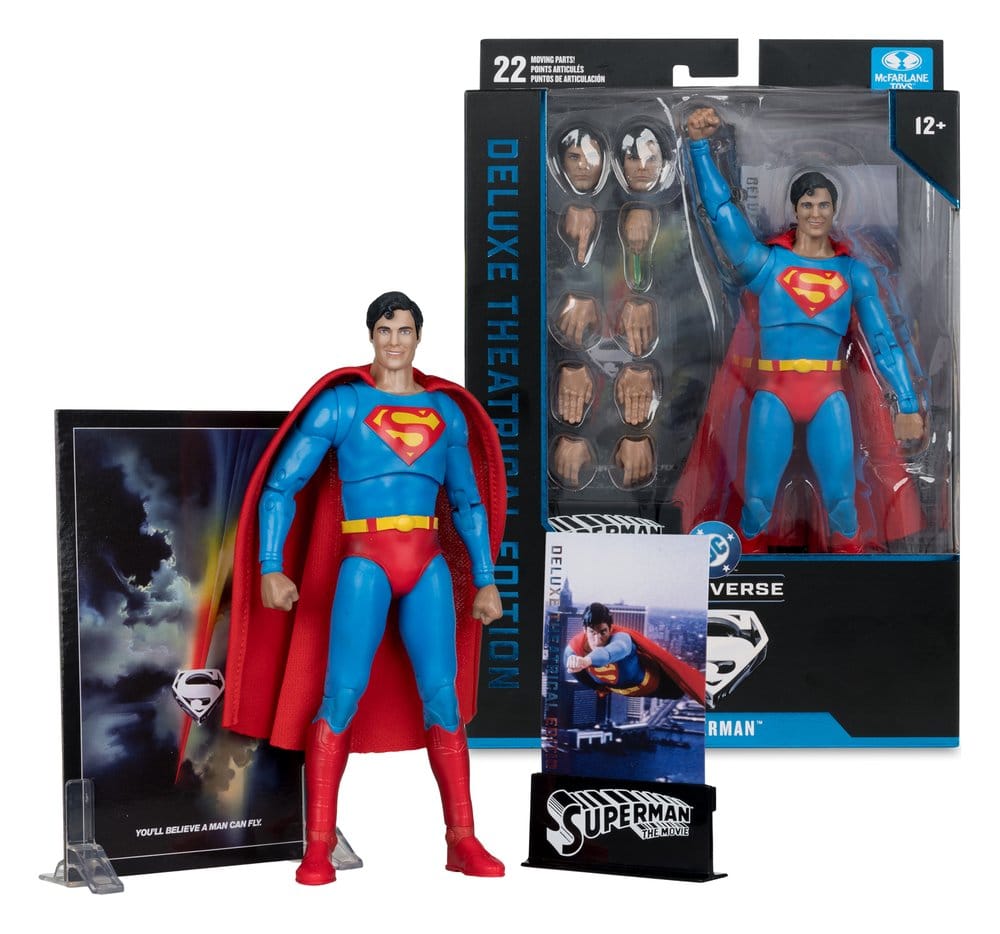 Superman (1978) DC Multiverse Deluxe Theatrical Edition Figura Superman 19 cm