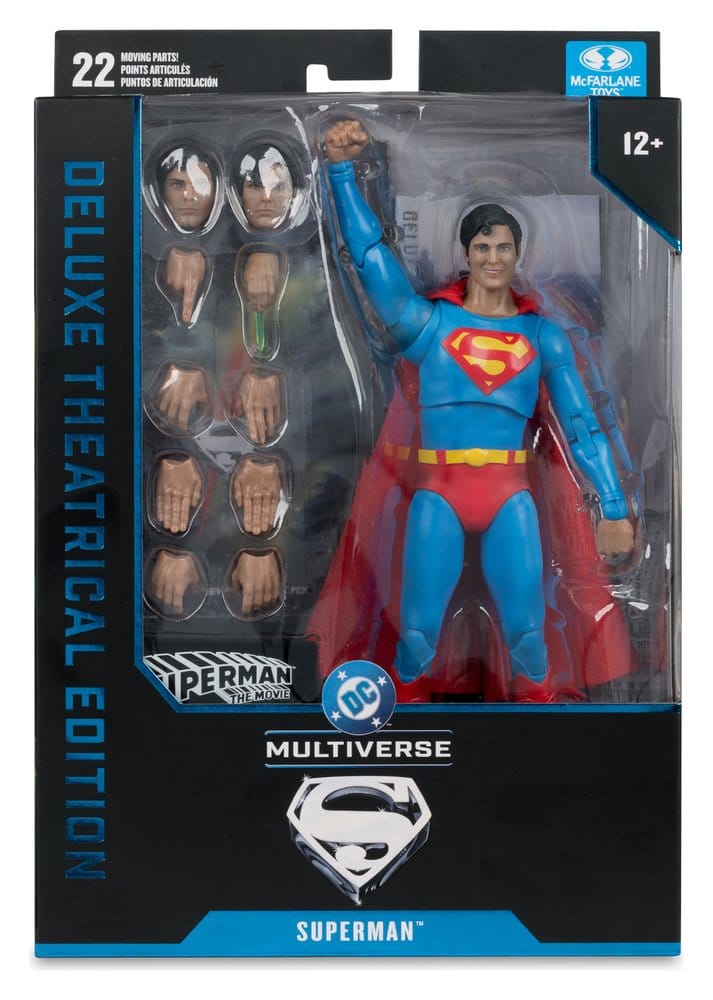 Superman (1978) DC Multiverse Deluxe Theatrical Edition Figura Superman 19 cm