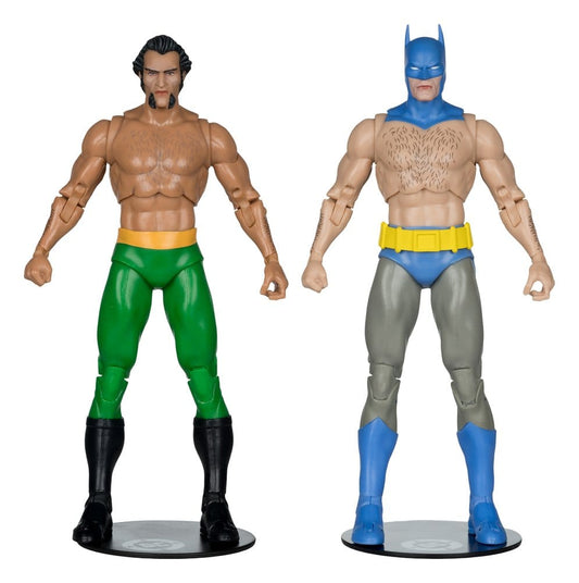 DC Multiverse McFarlane Elite Edition Pack de 2 Figuras Batman vs Ra's al Ghul (Batman #244) (Gold Label) 18 cm