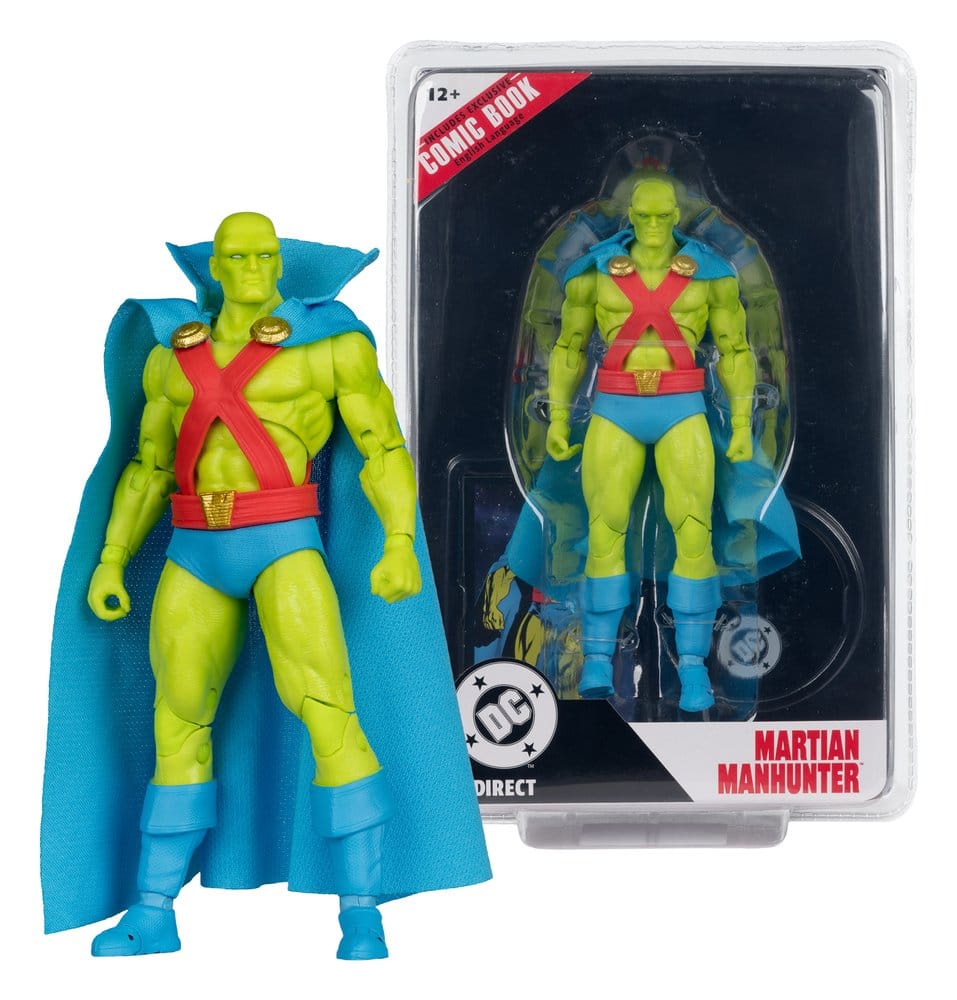 DC Direct Page Punchers Figura Martian Manhunter (Justice League #77) 18 cm