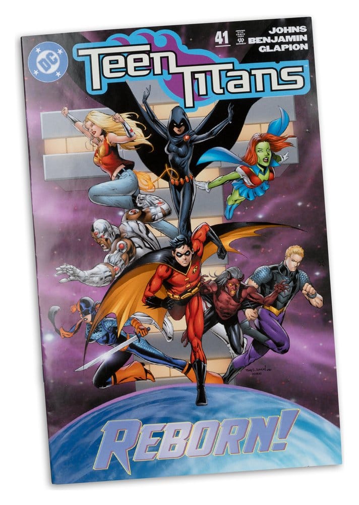 DC Direct Page Punchers Figura Miss Martian (Teen Titans #41) (Red Platinum Edition) 17 cm
