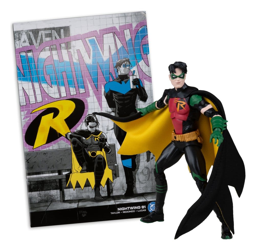 DC Direct Page Punchers Figura Robin Tim Drake (Nightwing #81) (Red Platinum Edition) 18 cm